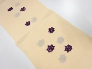 未使用品　正絹　縮緬地　絞り　帯揚げ